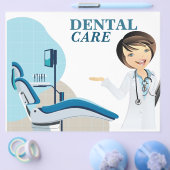 デンタルケアフライヤー チラシ (シングル)