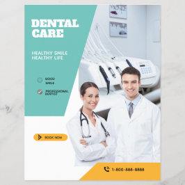 デンタルケアフライヤー チラシ