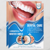デンタルケア営業所フライヤー (正面/裏面)