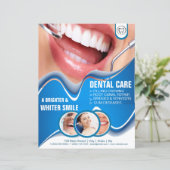 デンタルケア営業所フライヤー (スタンド正面)