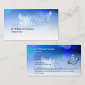 デンタルケア歯科矯正医モダン不可視露光装置 名刺 (正面/裏面)