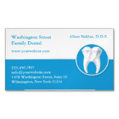 デンタルケア マグネット名刺 (正面)