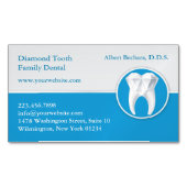 デンタルケア マグネット名刺 (正面)