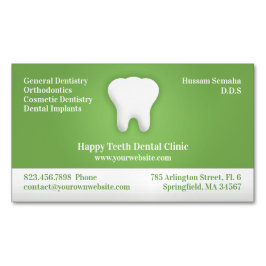 デンタルケア マグネット名刺