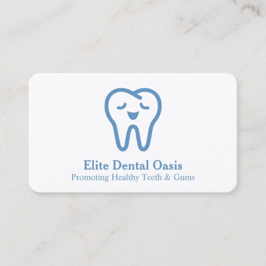 デンタルケア 名刺 (正面)