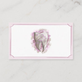 デンタルケア。歯科医/歯科助手。テンプレート 名刺