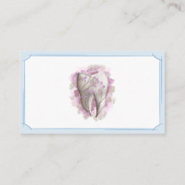 デンタルケア。歯科医/歯科助手。テンプレート 名刺