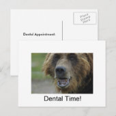 デンタルタイム！ ポストカード (正面/裏面)