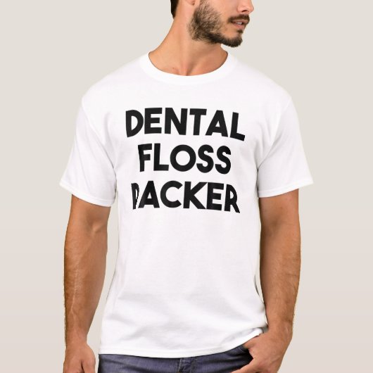 デンタルフロスパッカー Tシャツ (正面)