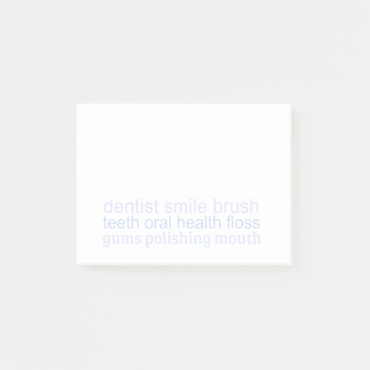 デンタルワーズパステル ポストイット (正面)