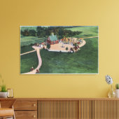 デンダンスケランズビー(デンマークの村) キャンバスプリント (インサイチュ (リビング))