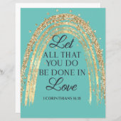 デントインラブレインボー金ゴールドスクラップブック紙 (正面/裏面)