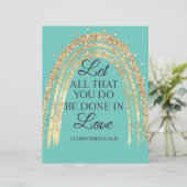 デントインラブレインボー金ゴールドスクラップブック紙 (スタンド正面)