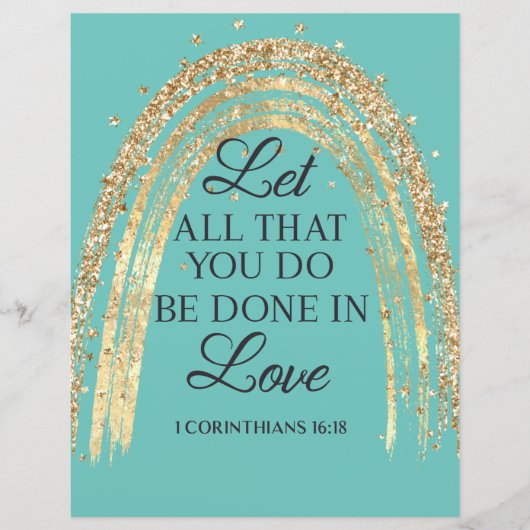 デントインラブレインボー金ゴールドスクラップブック紙 (正面)