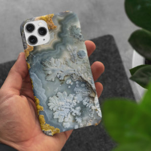 デンドライト結晶の石のマクロ写真 Case-Mate iPhone 14 PROケース