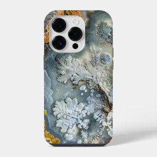 デンドライト結晶石マクロフォトグラフィー iPhone 14 PROケース