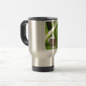 デンドロビウム・オーキッドの茎がクローズアップ トラベルマグ (正面左)