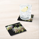 デンドロビウムAmethystoglossum スクエアペーパーコースター (インサイチュ)