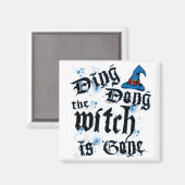 デンドン魔女マグネット マグネット (正面/裏面)