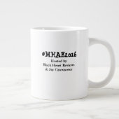 デンバーのひげMHAEのジャンボマグを保って下さい ジャンボコーヒーマグカップ (右)