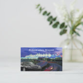 デンバーのリムジンの名刺 名刺 (スタンド正面)