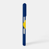 デンバーの旗 iPhone 16ケース (右側面)