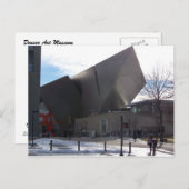 デンバーの美術館 ポストカード (正面/裏面)