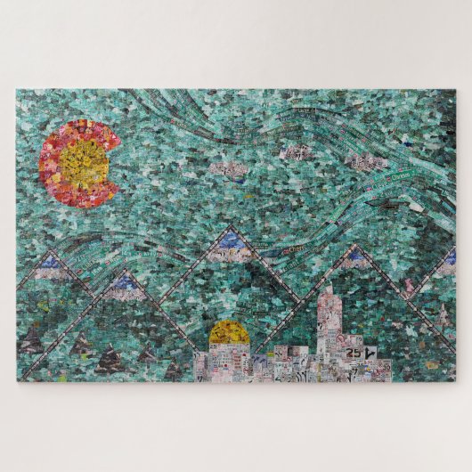 デンバーの通り ジグソーパズル (横)