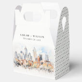 デンバーエレガントコロラドスカイラインウォーター結婚カラー フェイバーボックス (オープン)