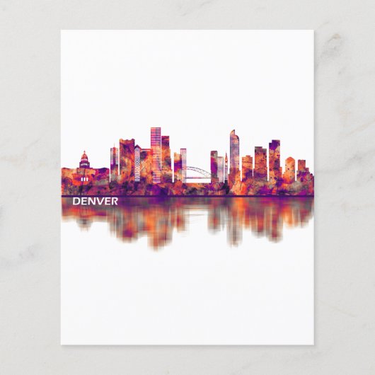 デンバーコロラドスカイライン チラシ (正面)