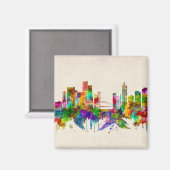 デンバーコロラドスカイライン マグネット (正面/裏面)