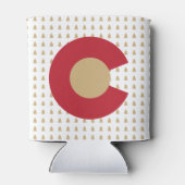 デンバーコロラドスタイライズドスカイラインウェルカム結婚ズ 缶クーラー (裏面)