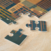 デンバーコロラドトラベルアートヴィンテージ ジグソーパズル (側面)