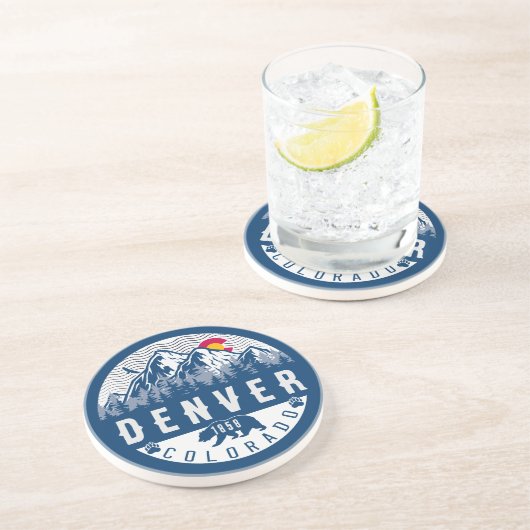 デンバーコロラドフラッグマウンテンシティハイキングスキー コースター (側面)