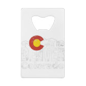 デンバーコロラドマウンテンズ クレジットカード栓抜き (裏面)