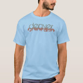 デンバーコロラドメンズソフトVee Tシャツ (正面)