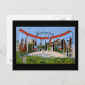 デンバーコロラド州からの挨拶 ポストカード (正面/裏面)