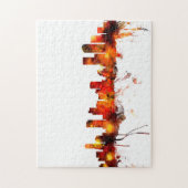 デンバーコロラド州のスカイライン ジグソーパズル (縦)