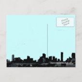 デンバーコロラド芸術的州旗はがき ポストカード (裏面)