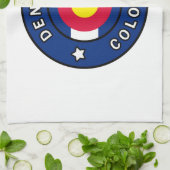 デンバーコロラド キッチンタオル (折り畳み)