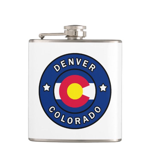 デンバーコロラド フラスク (正面)
