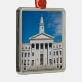 デンバーシティアンドカウンティ建物エントランス メタルオーナメント (右)