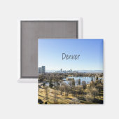 デンバーシティアンドマウンテンズコロラド マグネット (正面/裏面)