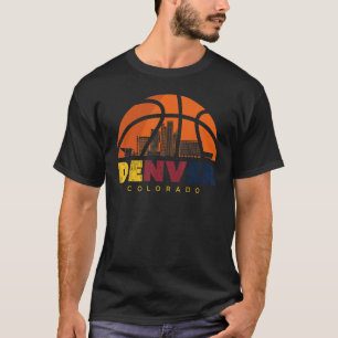 デンバーシティコロラドレトロスタイルヴィンテージ70s 80s tシャツ