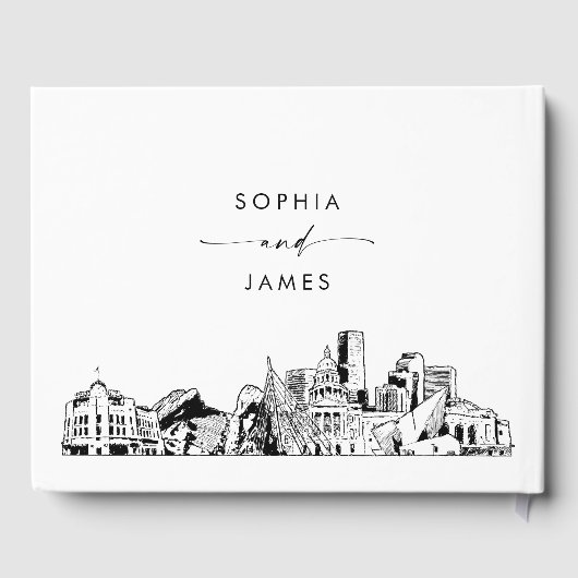 デンバースカイライン結婚ズゲストブック ゲストブック (裏面)