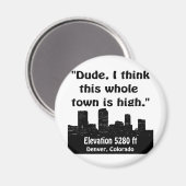 デンバーハイタウン マグネット (正面/裏面)