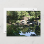 デンバーボタニックガーデン日本のリフレクション ポストカード (正面/裏面)