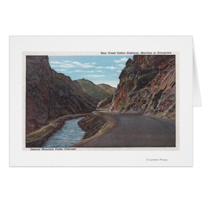 デンバーマウンテンパークCO – ベアークリークキャニオン (正面横)