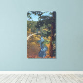 デンバーマウンテンパークCO – ベアークリークキャニオン キャンバスプリント (インサイチュ (ウッドフロア))