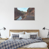 デンバーマウンテンパークCO – ベアークリークキャニオン キャンバスプリント (インサイチュ (寝室))